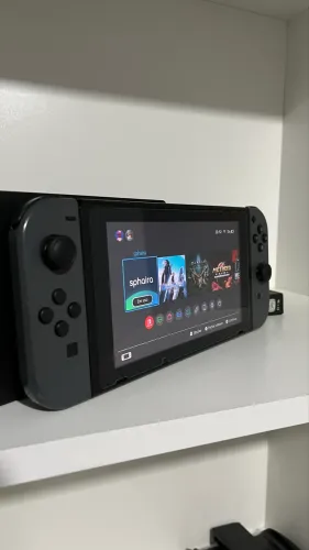 Nintendo Switch V1 Lotado De Jogos Seminovo
