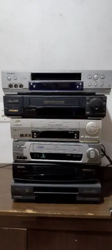 Vídeo cassete K7 para retirada de peças