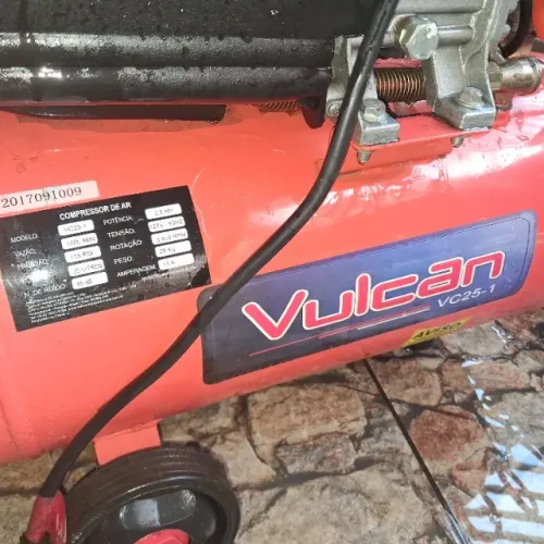 Compressor vulcan 25 litros