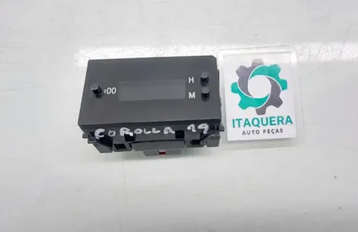 Modulo Sensor Relogio Digital Painel Toyota Corolla Ano 2019