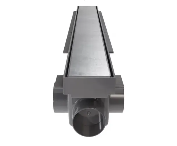 Ralo Linear 50cm com Tampa em Inox Escovado Astra Lacrado 