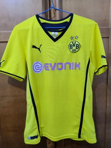 Camisa Home Borussia Dortmund 2013/2014 original Adidas - Tamanho m -No estado sem avarias