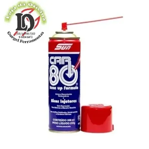Limpa e descarboniza bicos injetores splay 300ml-CAR8012