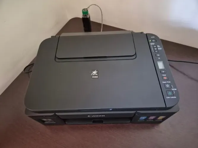 Impressora Multifuncional Canon G3110 Mega Tank WiFi bivolt Seminova. Pouco uso.
