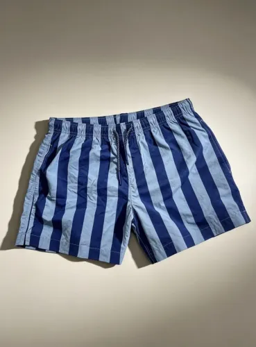 short zara listrado masculino p