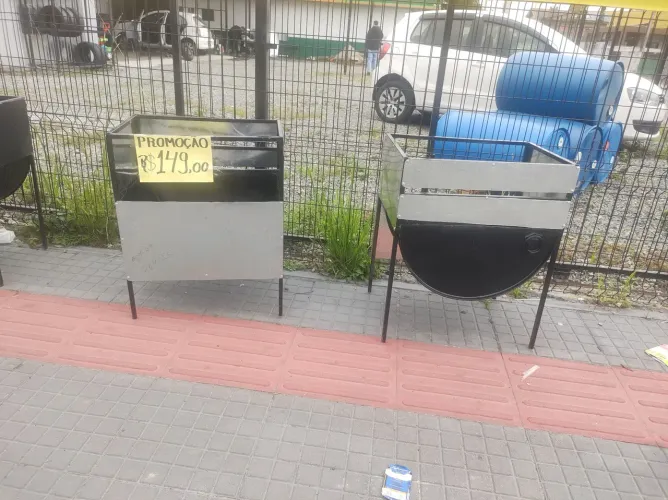Venso churrasqueira de latão