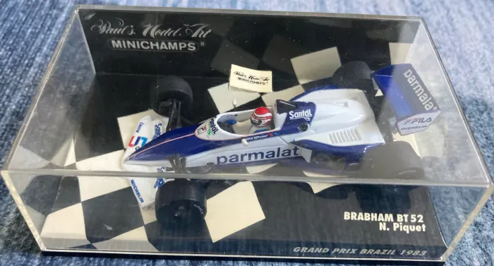 F1 Minichamps Brabham BT 52 N. Piquet Grand Prix Brazil 1983 1:43