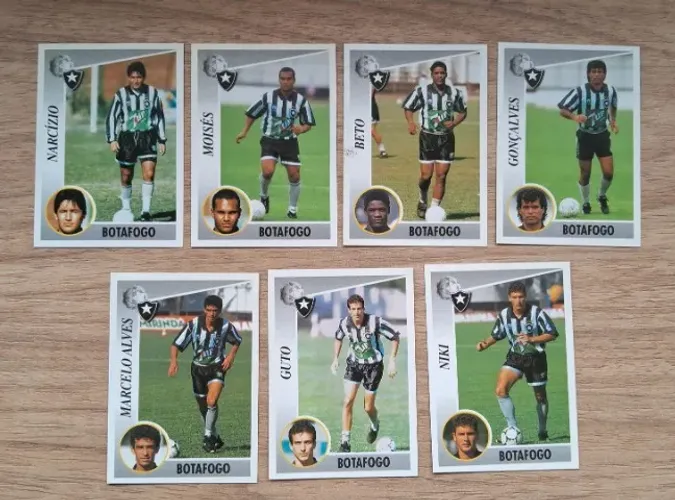 Cards Campeonato Brasileiro 1995 - Botafogo - Panini