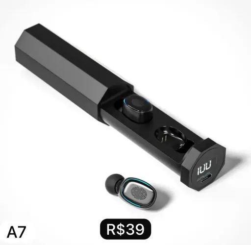 Fone A7 Bluetooth - Produto Novo