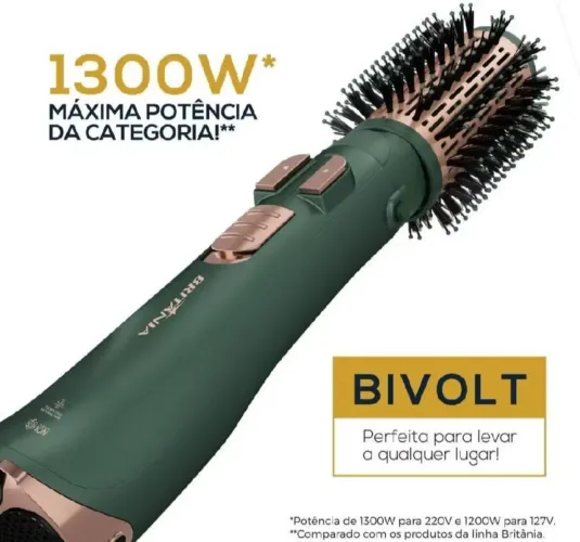 Escova rotativa secadora 