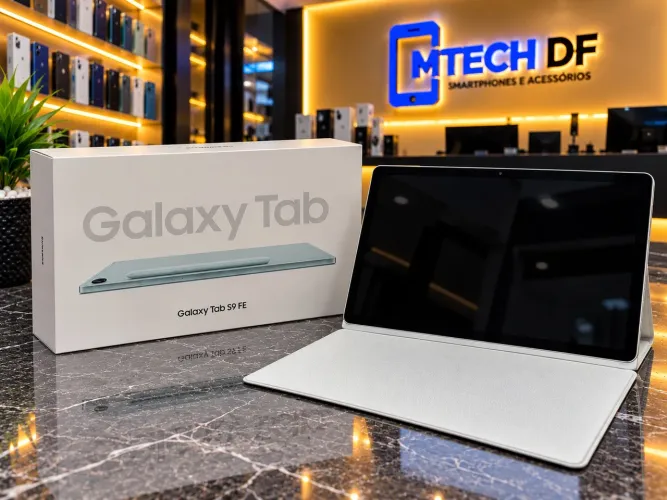 (MTECH-DF) Samsung Galaxy Tab S9FE 128gb Impecável + Garantia + Loja Física + Parcelamos