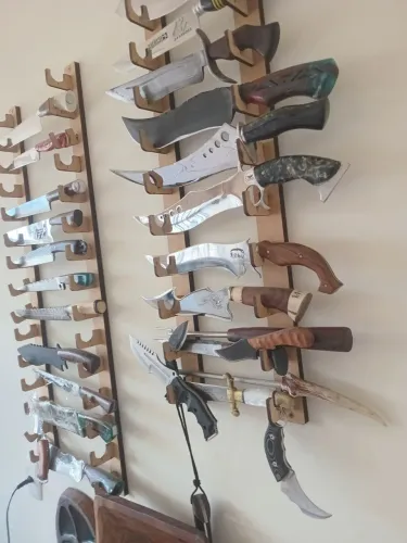 Troco facas artesanais po aquario