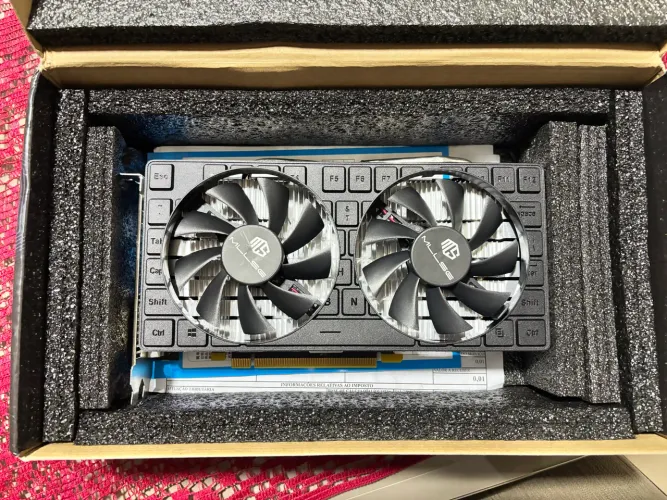 Placa de vídeo RX-580 MLLSE 8GB Nova