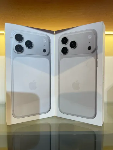 Promoção novo lacrado iPhone 17 pro Max 256g silver
