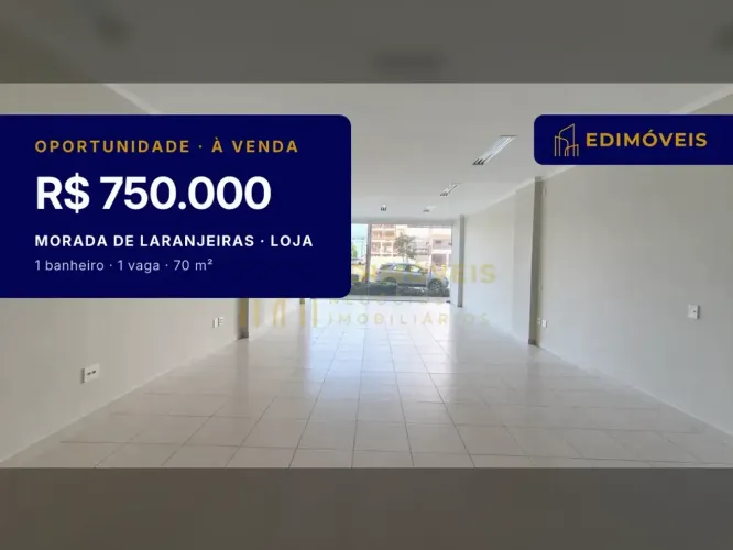 Morada de Laranjeiras: Loja Térrea com Excelente Iluminação e Acesso!