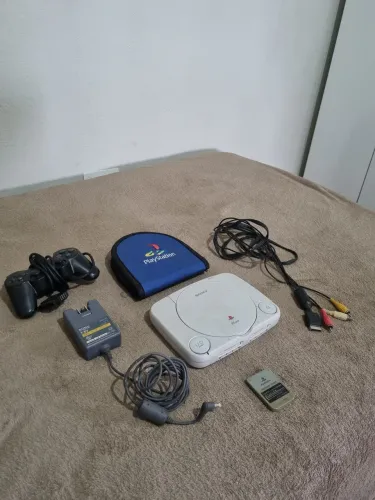Playstation 1 Ps1 com jogos funcionando (Ler descrição!)