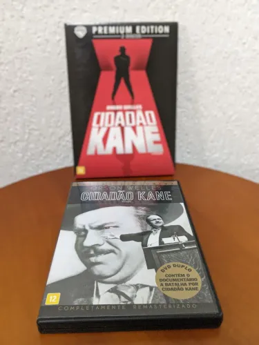 DVD Duplo Cidadão Kane - Edição Premium Remasterizada (Com Documentário)