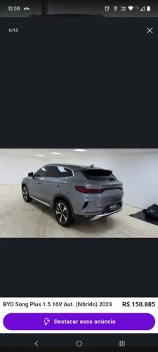 BYD Song Plus 1.5 16V Aut. (hibrido) 2023