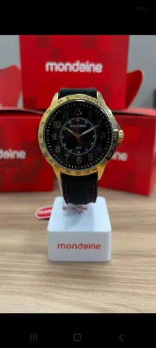 ? Relógio Mondaine Masculino Dourado - NOVO e com Preço Imbatível! ?