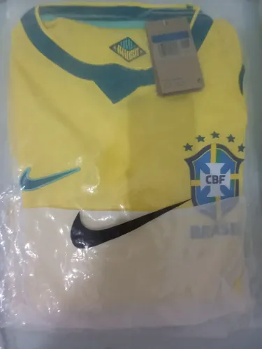 Camisa da seleção brasileira jogador.