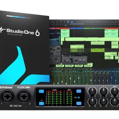 Interface de áudio Presonus 68c