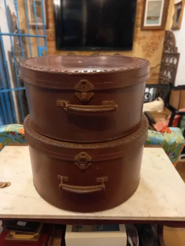 Caixas de Chapéus. Artigo vintage