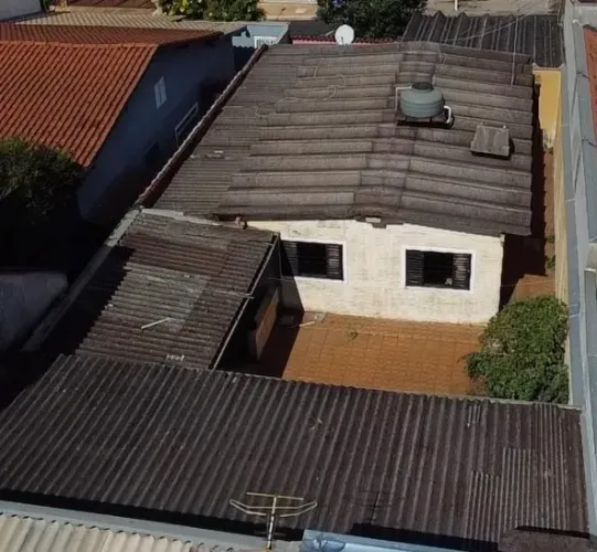 Doação de Telha Eternit e Canaletão