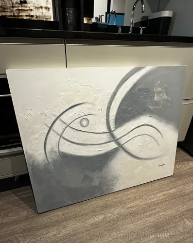 Quadro abstrato grande