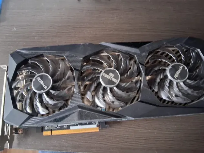 Rx 7600 8GB asrock triple fan | NF e garantia
