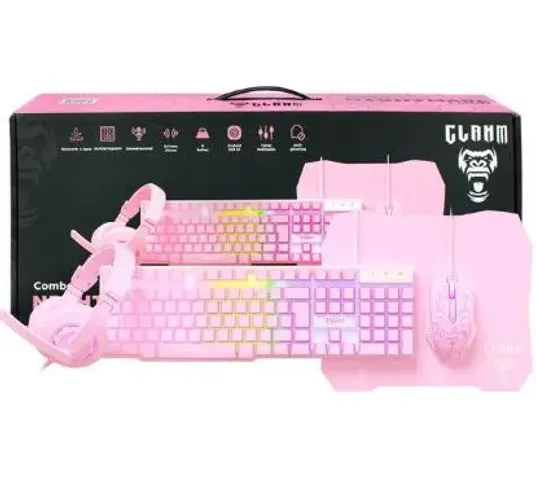 COMBO TECLADO, MOUSE E HEADSET