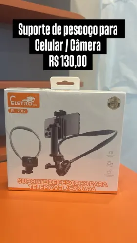 Suporte de pescoço para Celular / Camera - Loja Fisica
