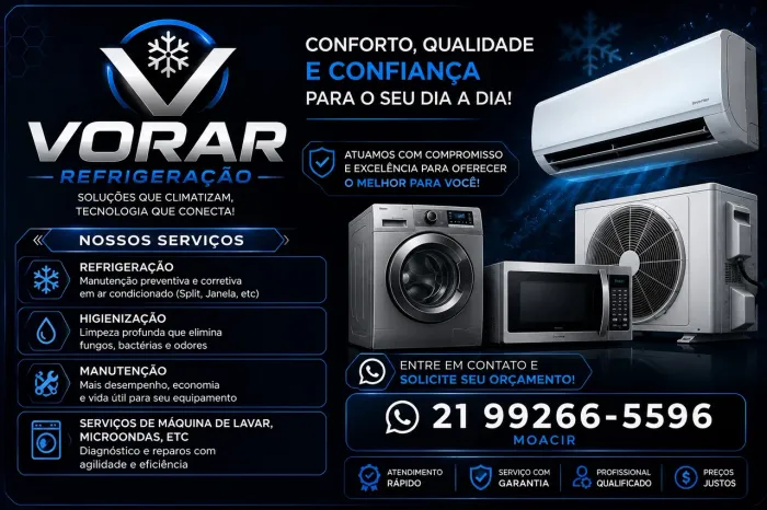 Refrigeracao, geladeira, máquina de lavar. Conserto e manutenção