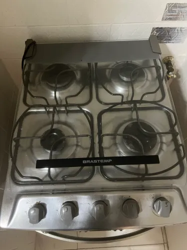 FOGÃO BRASTEMP INOX