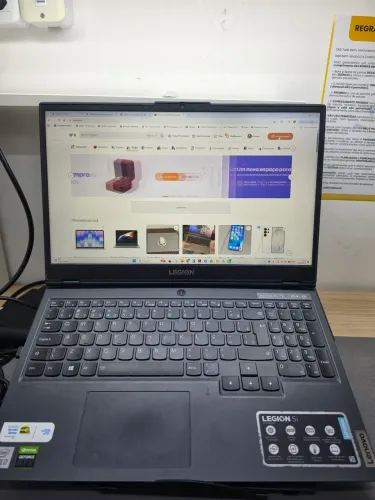 Notebook gamer Lenovo legion 5i - rtx2060