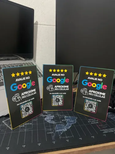 Aumentar Avaliação do Google( QR Code + nfc)
