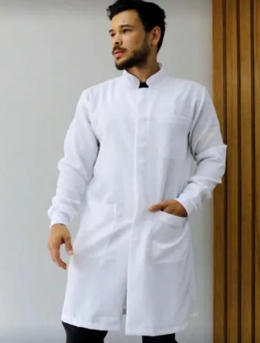 Vendo jaleco masculino oxford tamanho PP