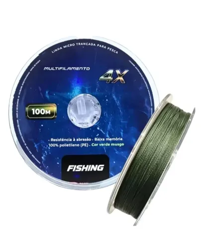 Linha pesca multifilamento