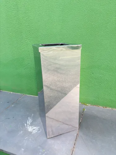 Lixeira de inox 30 litros