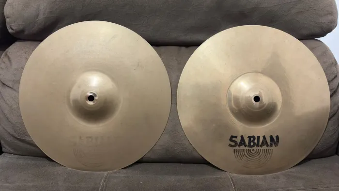Chimbal Hi Hat Sabian AAX Studio Hats 13