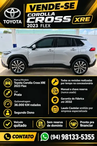 Toyota Corolla Cross XRE 2.0 16V Flex AUT 2023