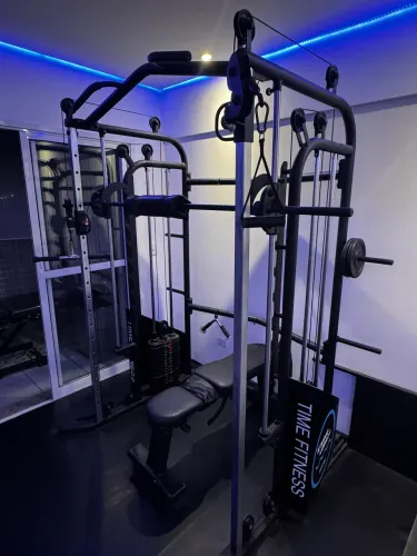 Cross Over + Smith Machine Time Fitness - Completo
