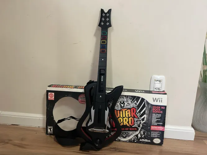 Guitar hero Nintendo Wii