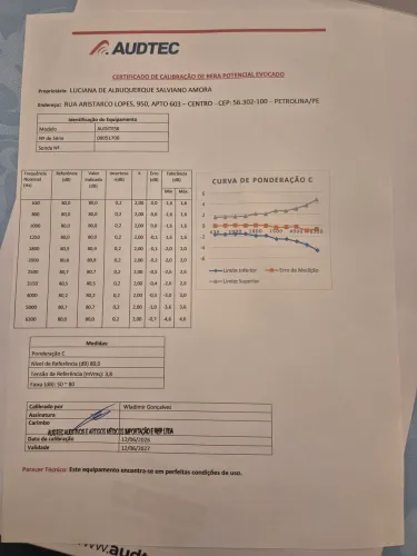 Vendo equipamento BERA com Frequência Específica, Estado Estável e P300, calibrado.