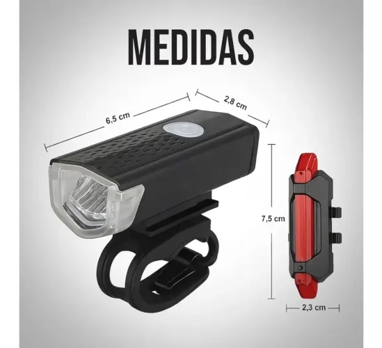 Sinalizadores para bike