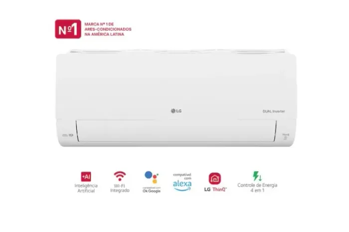 Ar Condicional Dual Inverter 24000 BTUs - 220V