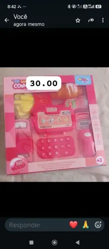 Brinquedo cx completo 