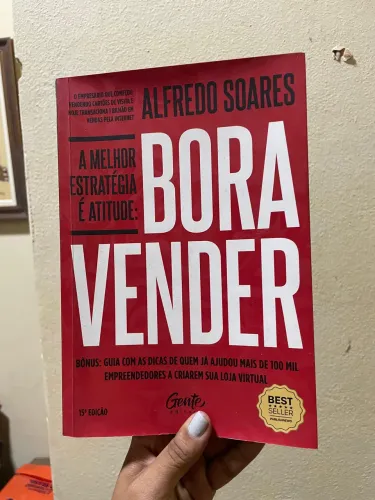 Livro Bora Vender - Alfredo Soares (autografado)