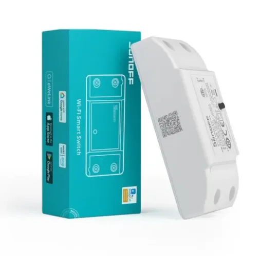 Interruptor Inteligente SONOFF BASIC R4 Wi-Fi Novo Chip ESP32