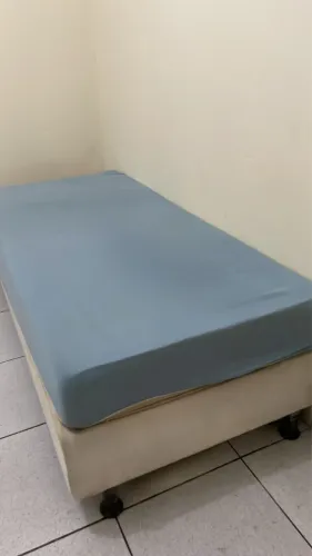 vendo cama box de solteiro