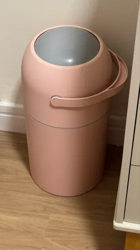 Lixeira anti odor rosa 